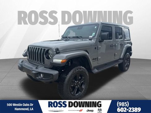 Used 2022 Jeep Wrangler Unlimited Sahara AWD/4WD image 1