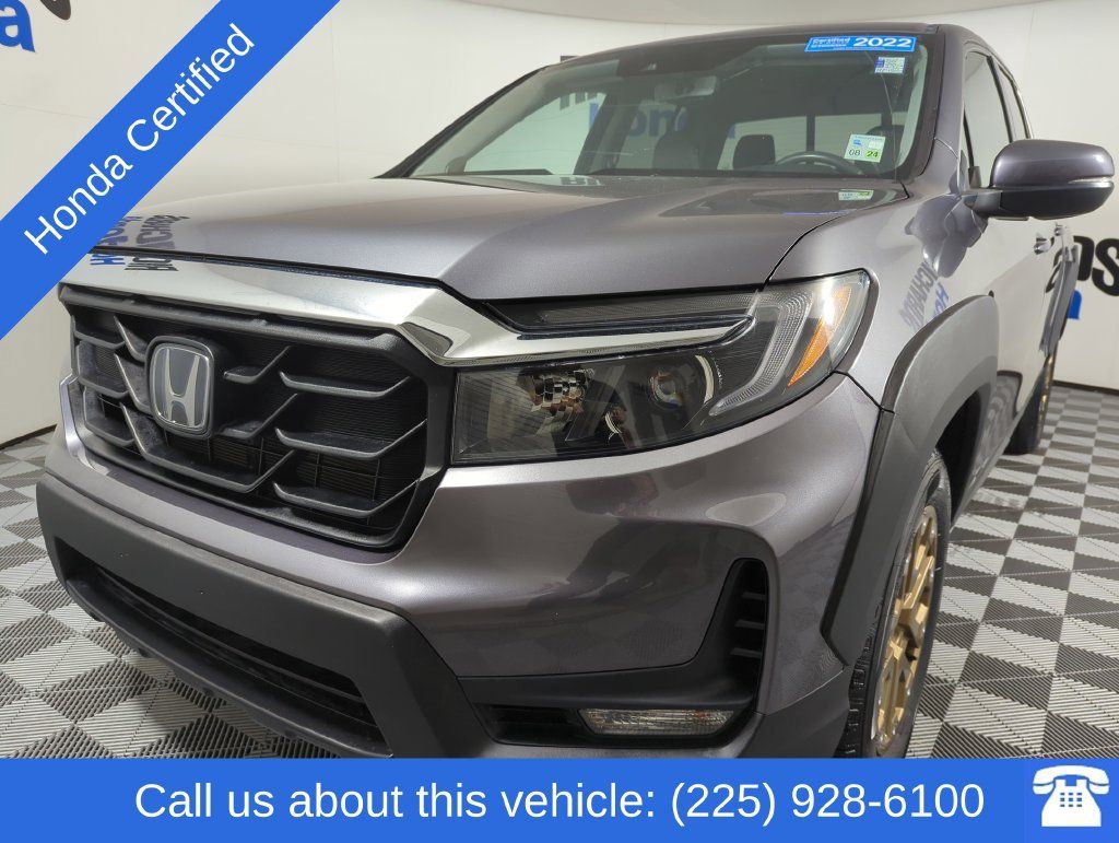 Certified 2022 Honda Ridgeline RTL 360° Tour