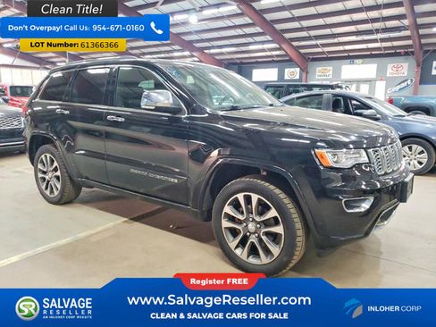 Used 2018 Jeep Grand Cherokee Overland AWD/4WD image 5