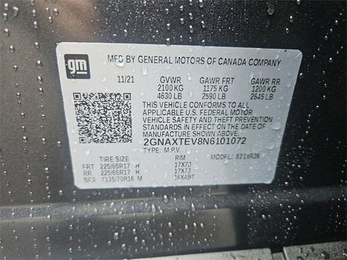 Used 2022 Chevrolet Equinox LT w/ Driver Convenience Package image 33