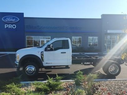 New 2024 Ford F550 4x4 Regular Cab Super Duty w/ Snow Plow Prep Package
