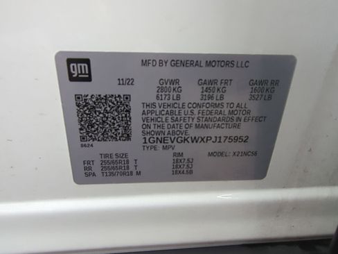 Certified 2023 Chevrolet Traverse LT image 33