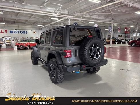 Used 2022 Jeep Wrangler Unlimited Rubicon 4xe w/ Cold Weather Group image 3