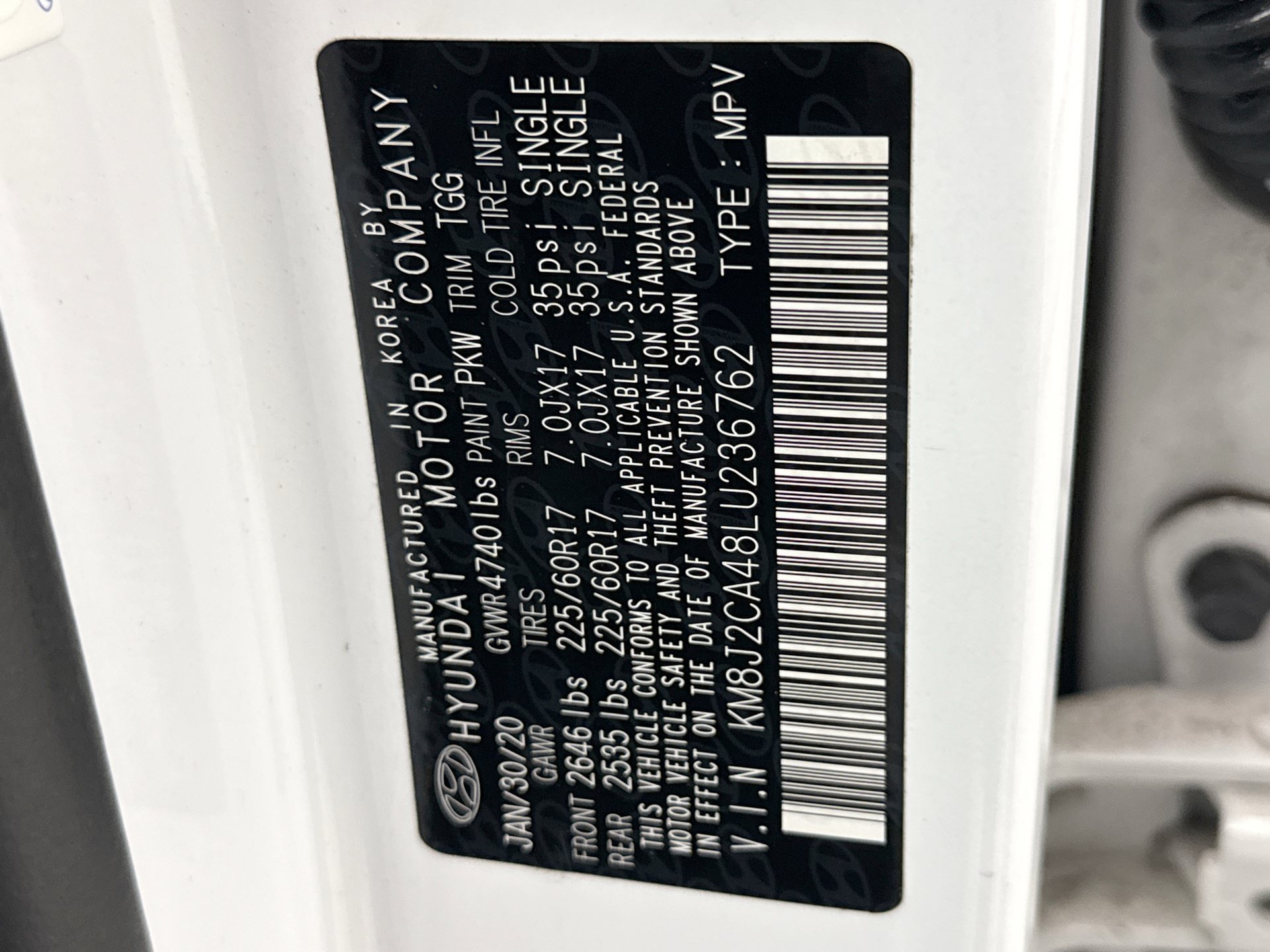 Used 2020 Hyundai Tucson SE AWD/4WD image 21
