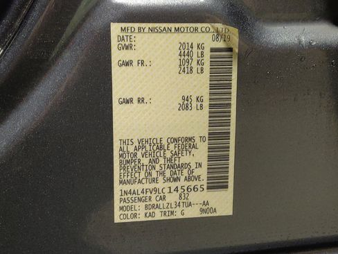 Used 2020 Nissan Altima 2.0 Platinum image 33