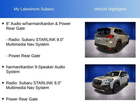 Certified 2024 Subaru Forester Wilderness image 7