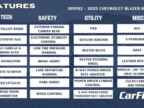 Used 2025 Chevrolet Blazer RS image 32