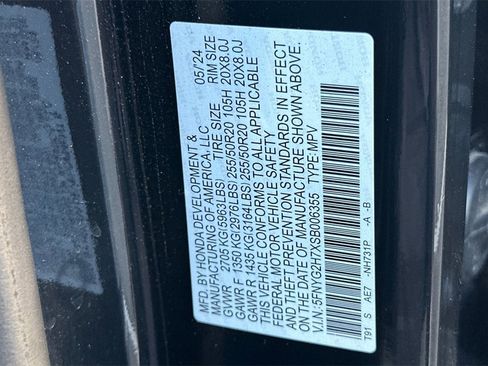 Used 2025 Honda Pilot Touring image 36