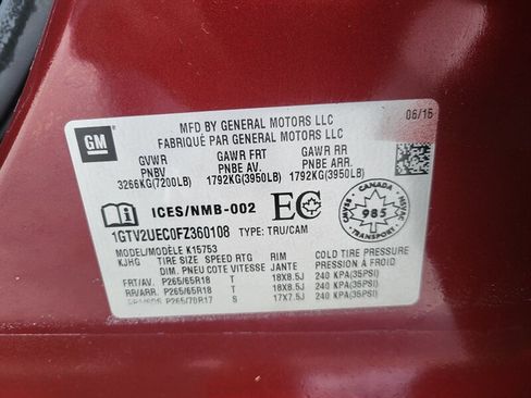 Used 2015 GMC Sierra 1500 SLE image 23