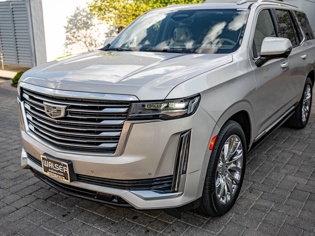 Used 2021 Cadillac Escalade Premium Luxury Platinum w/ Heavy-Duty Trailer Package AWD/4WD image 14