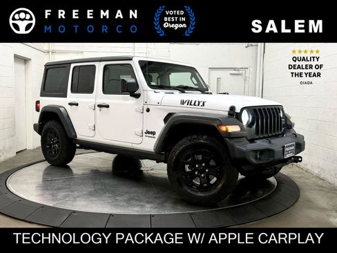 Used 2020 Jeep Wrangler Unlimited Sport AWD/4WD image 1