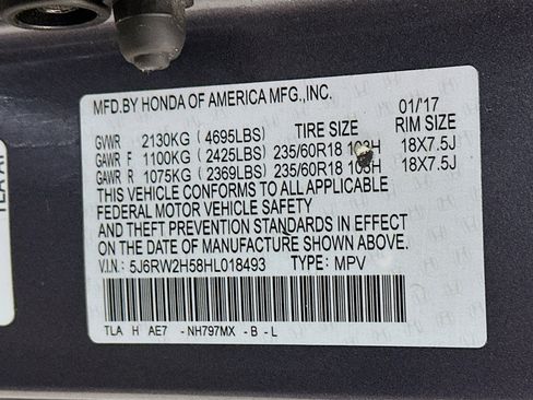 Used 2017 Honda CR-V EX image 30