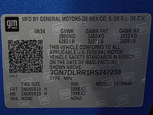 Used 2024 Chevrolet Equinox EV LT image 42