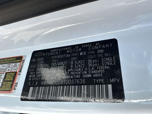 New 2026 Hyundai Palisade Calligraphy FWD image 24