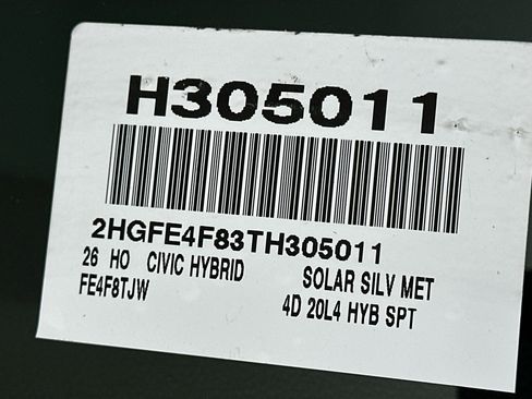 New 2026 Honda Civic Sport image 25