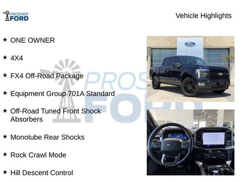 Used 2024 Ford F150 Platinum w/ FX4 Off-Road Package AWD/4WD image 5
