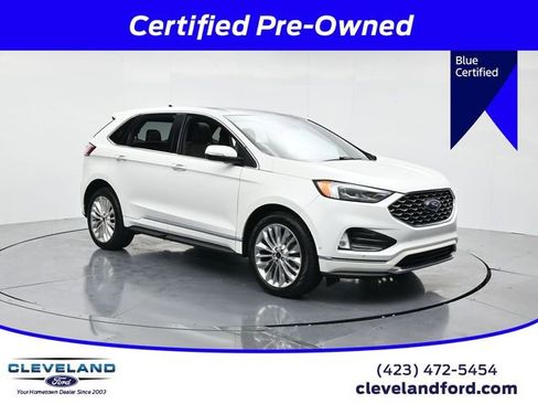 Certified 2022 Ford Edge Titanium w/ Equipment Group 301A image 1