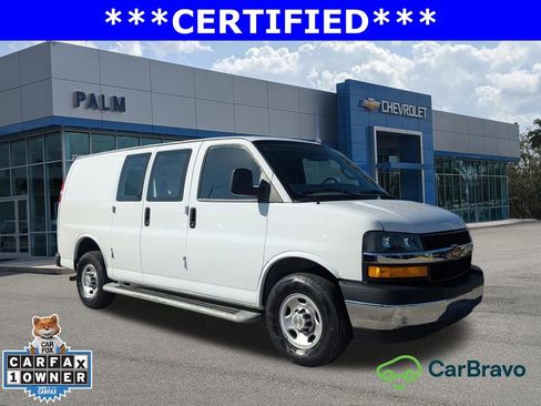Certified 2024 Chevrolet Express 2500 w/ Driver Convenience Package RWD image 1