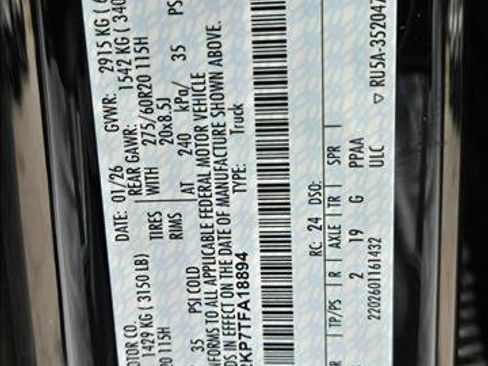 New 2026 Ford F150 STX w/ Equipment Group 200A image 17