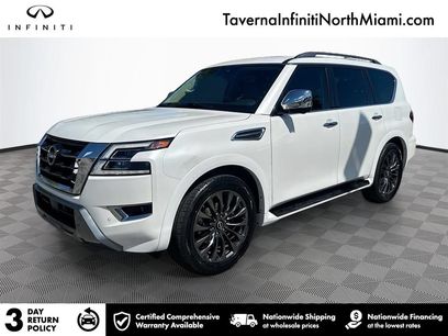 Used 2023 Nissan Armada Platinum w/ Captain's Chairs Package