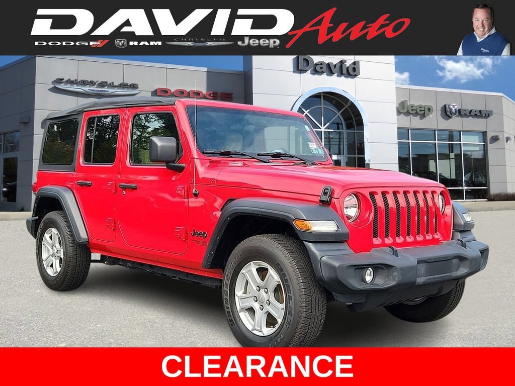 Used 2021 Jeep Wrangler Unlimited Sport AWD/4WD 360° Tour