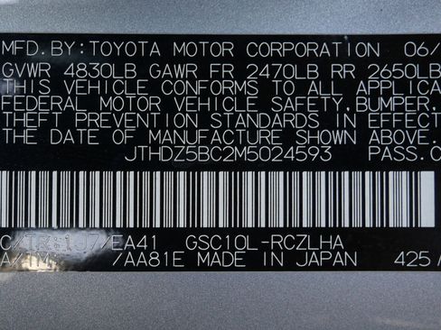 Used 2021 Lexus RC 350 w/ Premium Package image 31