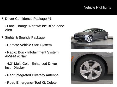 Used 2018 Buick Regal Preferred w/ Sights and Sounds Package FWD image 13
