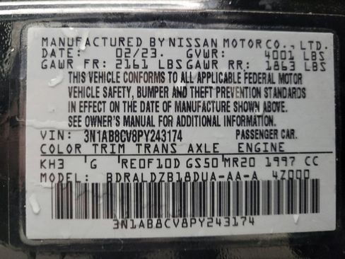 Used 2023 Nissan Sentra SV image 33