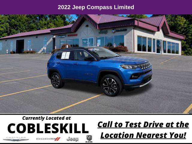 Used 2022 Jeep Compass Limited AWD/4WD image 1