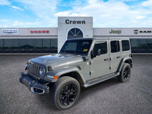 Used 2021 Jeep Wrangler Unlimited Sahara w/ Cold Weather Group image 1