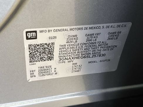 Certified 2025 Chevrolet Equinox LT FWD image 29