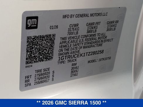 New 2026 GMC Sierra 1500 Elevation w/ Elevation Select Package image 35