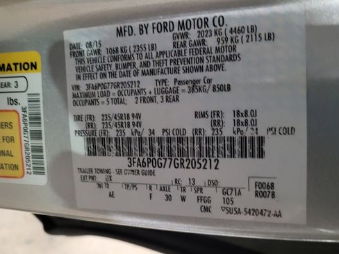Used 2016 Ford Fusion S w/ Equipment Group 101A image 33