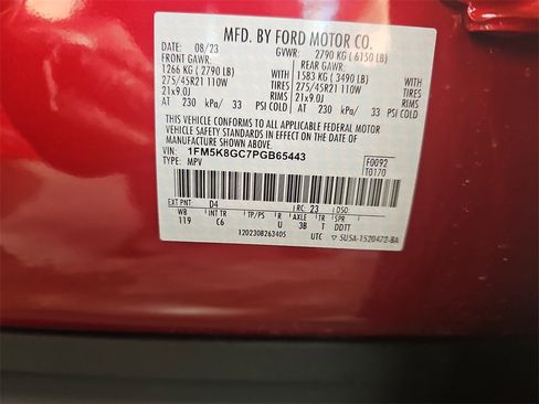 Used 2023 Ford Explorer ST w/ Equipment Group 401A image 34