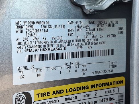 Used 2024 Ford Expedition Max XLT RWD image 28