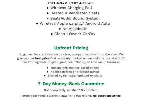 Used 2021 Volkswagen Jetta GLI image 2