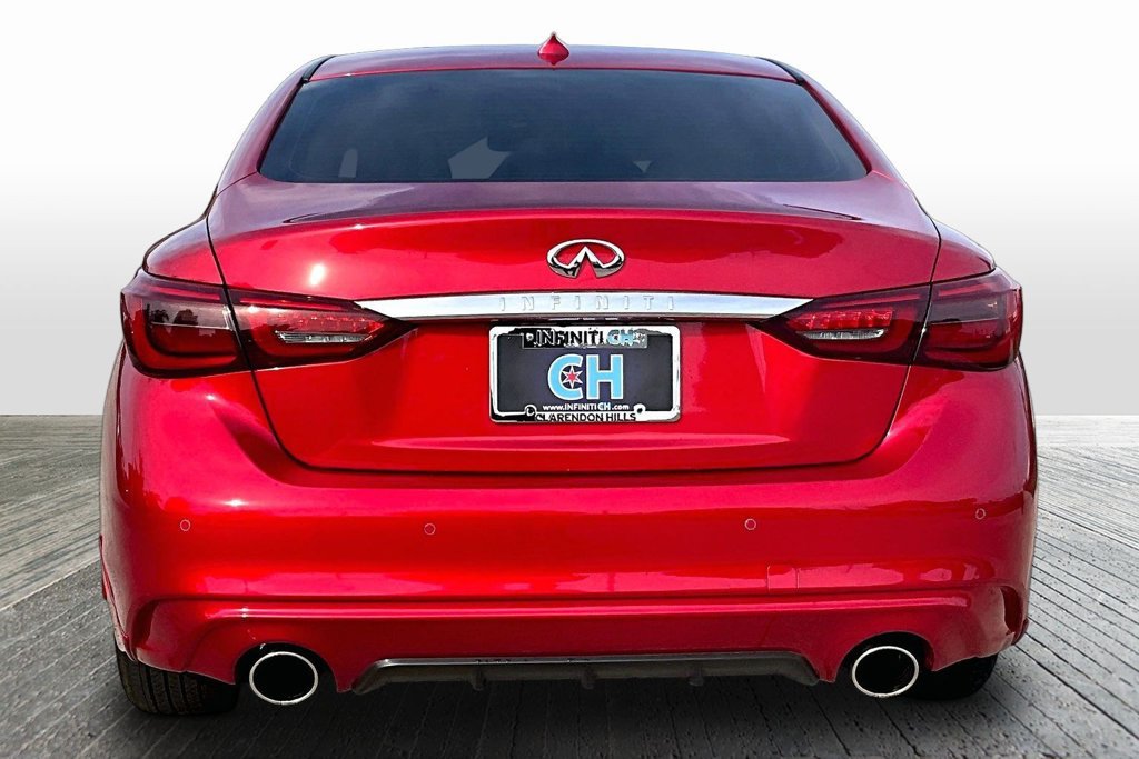Certified 2023 INFINITI Q50 Luxe w/ Cargo Package AWD/4WD image 7