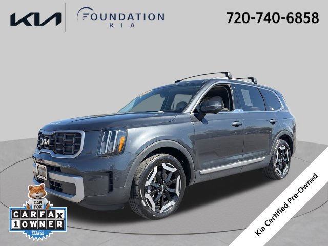 Certified 2024 Kia Telluride S w/ S Sunroof Package AWD/4WD 360° Tour