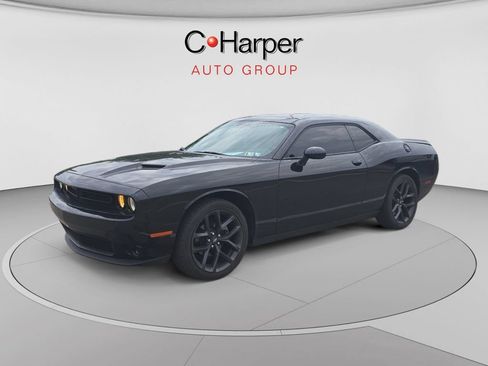 Used 2021 Dodge Challenger SXT w/ Blacktop Package RWD image 2