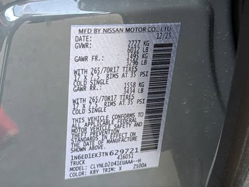 New 2026 Nissan Frontier PRO-4X w/ Tow Package AWD/4WD image 30