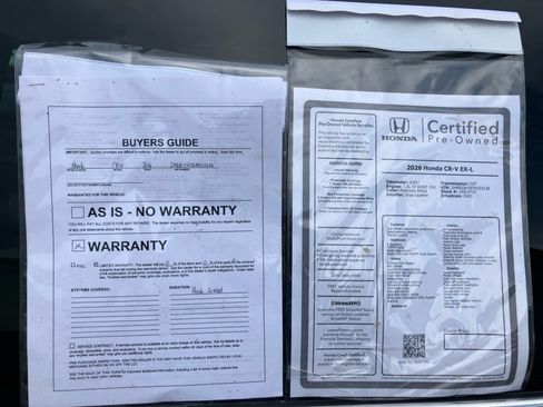 Certified 2026 Honda CR-V EX-L image 37