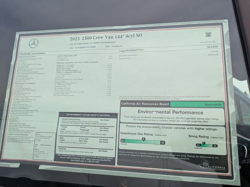 New 2025 Mercedes-Benz Sprinter 2500 image 16