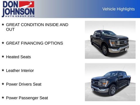 Used 2022 Ford F150 Lariat w/ Trailer Tow Package AWD/4WD image 13