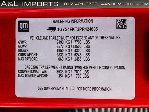 Used 2023 Cadillac Escalade Sport w/ Touring Package AWD/4WD image 65