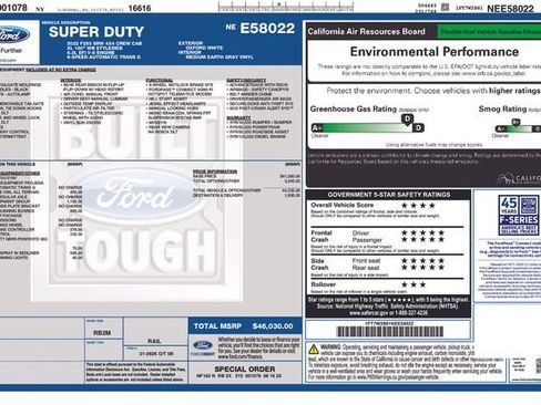 Used 2022 Ford F250 XL w/ Power Equipment Group AWD/4WD image 7