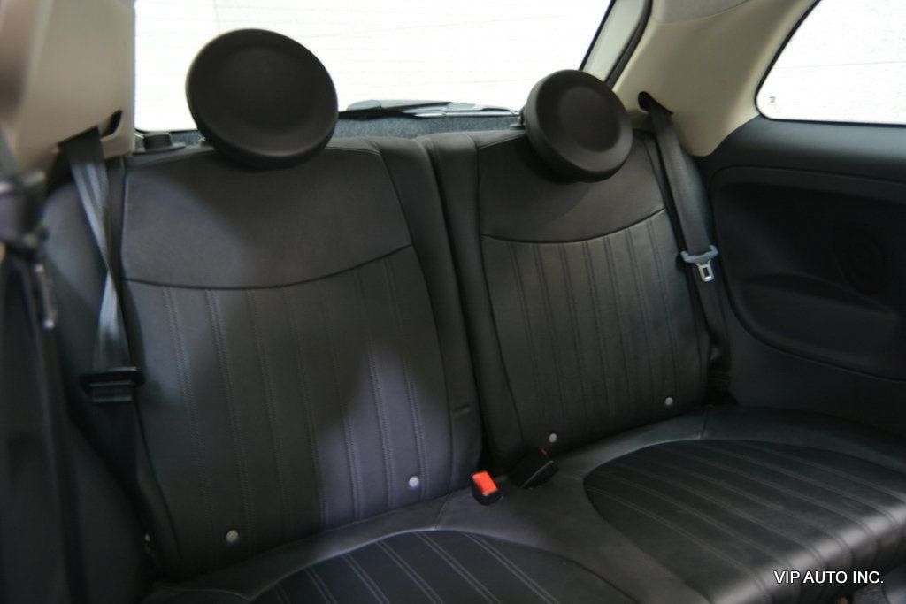 Used 2012 FIAT 500 Lounge w/ Luxury Leather Pkg FWD image 27