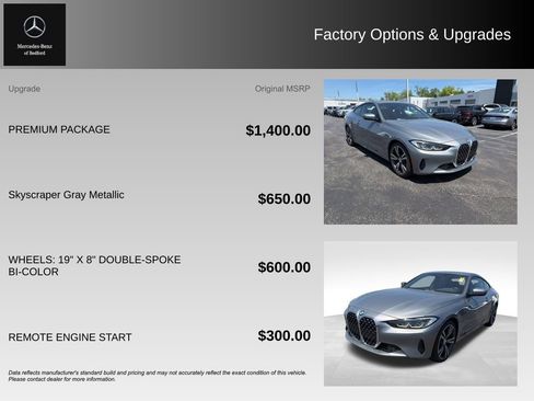 Used 2023 BMW 430i xDrive Coupe w/ Premium Package AWD/4WD image 5