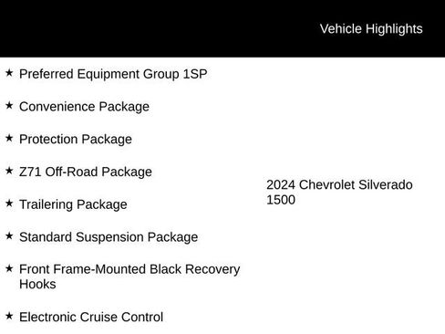 Used 2024 Chevrolet Silverado 1500 RST w/ Z71 Off-Road Package AWD/4WD image 12