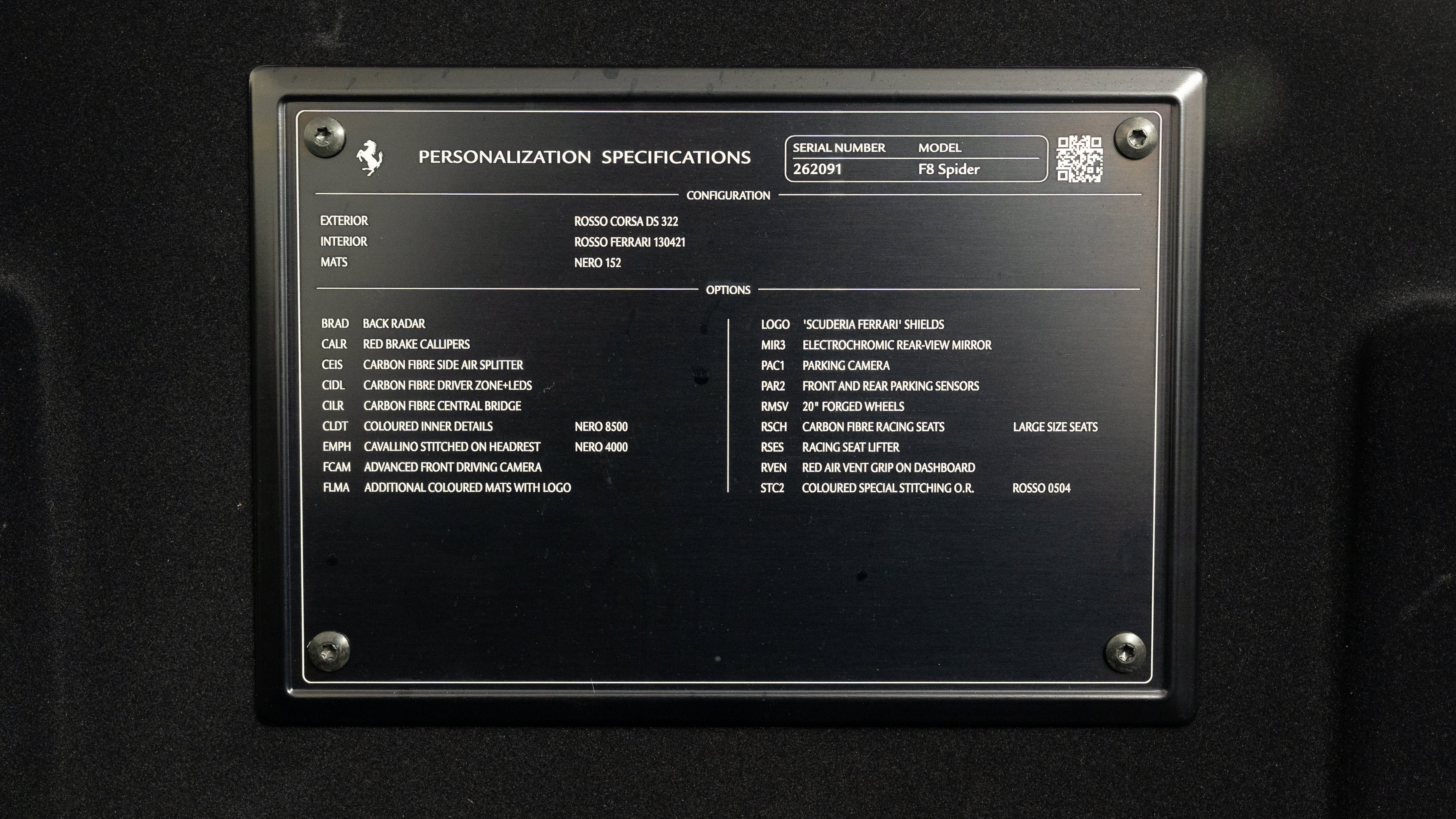 Certified 2021 Ferrari F8 Tributo RWD image 48