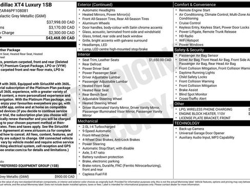 Used 2023 Cadillac XT4 Luxury FWD image 33
